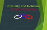 Diversity and Inclusion in Odd Fellowship€¦ · 04/09/2017  · Diversity and inclusion Qualifications for membership: persons of good moral character, at least sixteen (16) years