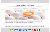 PASTARIA INTERNATIONAL DE (digital edition) 2014 N5 · Denmark and Norway are also good examples of this lity and efficiency of nature-identical carotenoids, the entire 32 | pastaria