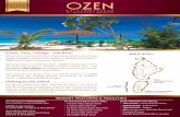 OZEN FACT SHEET ENGLISH - JUNE 2016 - Zipan Resort …warm earthy tones and fresh colors. Every villa has a large outdoor deck and a tropical garden along with a spacious outdoor bathroom,
