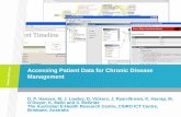 Accessing Patient Data for Chronic Disease Management€¦ · linked data for. analysis. Statistical Packages. e.g. R, SPSS. Reporting Tools. e.g. Crystal Reports. Custom Applications.