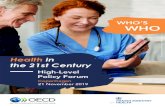 Health in the 21st Century - OECD.org - OECD...Keynote Speaker Mary Elizabeth, Her Royal Highness Crown Princess of Denmark, Countess ... Between 2014-2015, he was the Minister for