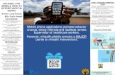 HIV/AIDS: THE MOBILE HEALTH OPPORTUNITY IN KENYA · HIV/AIDS: THE MOBILE HEALTH OPPORTUNITY IN KENYA Author: Lucy Kaluvu MSc Public Health BACKGROUND HIV/AIDS is a leading cause of