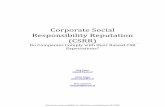 Corporate Social Responsibility Reputation (CSRR) · 6 | P a g e reputation has become an important corporate factor that has an influence on a firm’s financial performance (e.g.