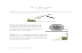 PHY 211 Homework 14 · PHY 211 Homework 14 Due April 30, 2020 Problem 1. A 12:0m boom, AB, of a crane lifting a 3000kg load is shown below. The center of mass of the boom is at its