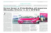 novEDaD En Dos CarroCErías Icsa trae a Córdoba el nuevo ... · Córdoba el nuevo BMW X2 El gerente del concesionario, José Alfonso Cordero, afirma que “trae mucha innovación”