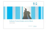 Software Product Quality and its Effectshomepages.cwi.nl/~jurgenv/teaching/evolution1213/slides/sig.pdf · The Bermuda Triangle of Software Quality Process (organizational) Project