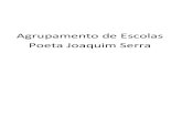 Agrupamento de Escolas Poeta Joaquim Serra€¦ · Após entrada no GIAE Online tem disponíveis várias opções: Consulta do Saldo Poderá consultar o Saldo do cartão Consulta