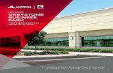FOR LEASE GREYSTONE BUSINESS PARK€¦ · GREYSTONE BUSINESS PARK • JACKSONVILLE, FLORIDA OFFICE SPACE FOR LEASE AMENITIES • Desirable Deerwood Park location, less than a mile