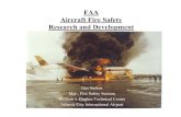 FAA Aircraft Fire Safety Research and Development · FAA Aircraft Fire Safety Research and Development Gus Sarkos Mgr., Fire Safety Section William J. Hughes Technical Center Atlantic