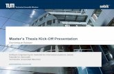 Master’s Thesis Kick-Off Presentation - TUM · Motivation • Business Models are… • Important both for startups and mature companies • Collaborative tasks across multiple