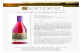 2012 VIN GRIS of CARNEROS PINOT NOIR - Saintsbury Gris_12_fa1.pdfThe 2012 Vin Gris has the delicate, pale terra cotta color associated with classic rosé wines of Burgundy. The aromas
