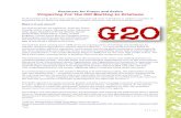 Resources for Prayer and Action Preparing for the G20 Meeting in … · 2014. 10. 29. · the closer partnership and collective action and shared responsibility of the G20, based