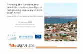Financing the transition to a new infrastructure paradigm ...media.withtank.com/9539791322/iclei_africa_financing_green... · 2/25/2016  · Financing Green Infrastructure Defining