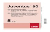Juventus 90 - BASF · Juventus 90’t võib segada Corbel’i ja teiste fungitsiidide või insektitsiididega. Kui üheks segupreparaadiks on herbitsiid (nt. Biathlon 4D), siis määrab