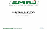 Manual LX341-PFC V1.1 EN · Manual V1.1 Page 5 of 16 PROTECTIONS When a fault condition is active for more than time T2, the AVR stops field excitation. The fault is indicated by