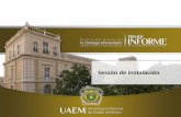 Sesión de instalaciónplaneacion.uaemex.mx/InfBasCon/GLOSA/2014/Presentacion... · 2018. 2. 15. · Comisión Especial Artículo 21 El Secretario de Planeación y Desarrollo Institucional