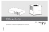 EC Large Series - Bosch Heating and Cooling · Installation, operation and Maintenance Manual EC Large Series T111970289 (01/15) 072, 096, 120, 150, 151, 180, 181, 210, 240, 242,