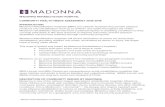 MADONNA REHABILITATION HOSPITAL COMMUNITY HEALTH … · Madonna rehabilitates those who have sustained injuries or disabling conditions so they can fully participate in life; lead
