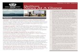 Healthcare News At A Glance Issue 96 · 2020. 2. 19. · risk of patients developing infections between hospitals that require surgical jackets and bouffant caps and hospitals that