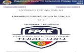 CAMPEONATO PORTUGAL TRIAL 4x4 CAMPEONATO PORTUGAL …arquivo2.fpak.pt/sites/default/files/competicoes/trial_4x4/campeonat… · Portugal Trial 4x4/2019 (CPT4x4/2019) e Campeonato