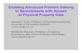 Enabling Advanced Problem Solving in Spreadsheets with ......• Aspen Properties Add-In for Excel (accurate physical property data) Demonstrate: Engineers and technical personnel