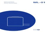 1. Index [media.eko-eu.com] · EKO INSTRUMENTS CO., LTD. Silicon Pyranometer ML-01 Pg. Instruction Manual Ver.6 6 4. Introduction The ML-01 is an industrial grade solar sensor made