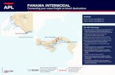 Panama Intermodal Flyer - APL...Chepo Panama city / Balboa / Rodman Colon / Manzanillo Panama city / Balboa / Rodman Colon / Manzanillo Road Rail Shipping PANAMA BALBOA/RODMAN Panama