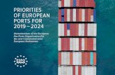 PRIORITIES OF EUROPEAN PORTS FOR 2019 – 2024 1415 Isabelle Ryckbost.pdf · PRIORITIES OF EUROPEAN PORTS FOR 2019 – 2024 Memorandum of the European Sea Ports Organisation for ...