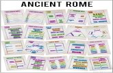 Ancient rome - s3-us-east-2.amazonaws.com · ROME VOCABULARY Gaul Gladiator Paterfamilias Toga Pax Romano VOCABULARY Barbarian Circus Dictator Dynasty Emperor Forum . OX TIGER RABBIt