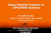 Space Weather Impacts on GPS/GNSS Systems...Ashtech Z-12 receiver at Ancon Peru • Unusual level of L-band power in RHCP mode matched to GPS signals Outages occurred here as receiver
