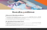 About Bedsonline - Hotelbeds | Distribution Redefined...activities and 24,000 transfer routes and 142,000 rental car products available from 100 different countries. • Leading global