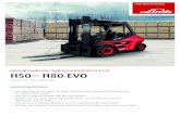 H50 – H80 EVO · 2020. 7. 14. · H50 – H80 EVO Capacity 5.0 – 8.0 t | Series 396 Internal Combustion Engine Counterbalance Truck Sustained performance → Top operating performance
