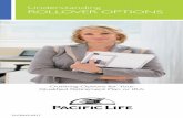 Understanding Rollover Options - Pacific Life · Understanding ROLLOVER OPTIONS Outlining Options for Your Qualified Retirement Plan or IRA VLC0442-0917. Insurance products are issued