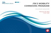 CORRIDORS PROGRAM - Groundwork Jacksonville · Project Schedule Continuous coordination with Stakeholders & Agencies August 2015-February 2016 Public Charrettes/Workshops Final Corridor