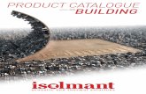 PRODUCT CATALOGUE edition 2018BUILDING · THICKNESS Approx. 5 mm IMPACT SOUND INSULATION ΔL w = 25.5 dB Certified value DYNAMIC STIFFNESS s’ = 60 MN/m3 THERMAL CHARACTERISTICS
