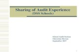 Sharing of Audit Experience - Education Bureau · Sharing of Audit Experience (DSS Schools) School Audit Section. Education Bureau. September 2017. 2 Common Audit Findings. 3 ...