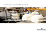 Dairy Measurement Solutions - Emerson · Dairy Measurement Solutions Superior flow and density measurement best-in-class measurement. ... Belgium T: +32 2 716 77 11 Spain T: +34 913