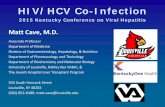 Hepatitis C Management State Of the Art · Discuss the epidemiology and natural history of HCV in HIV-infected patients Discuss the AASLD/IDSA Guideline recommendations for management