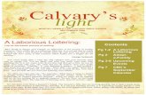 9 September Newsletter Webcbchanover.org/wp-content/uploads/2020/08/September... · 2020. 9. 8. · Calvary’s light MONTHLY NEWSLETTER | CALVARY BIBLE CHURCH SEPTEMBER 2020 Life