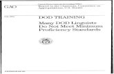 NSIAD-94-191 DOD Training: Many DOD Linguists Do Not Meet ... · DLI'S diploma only certifies that linguists have completed a language training course and taken the Defense Language