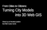 From Cities to Citizens: Turning City Models into 3D Web GIS3dgi.ch/3dgi2016/files/3dgi2016_session-3_1_landers-lau.pdf · The ArcGIS 3D Platform Desktop Device Web ArcGIS Online