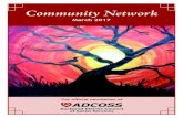 Community Network Mar2017 - Auckland District Council of ...€¦ · Community Network welcomes letters and contributions from our readers. Please send in material by the 15th of