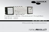 Programmable Multiband Amplifier - Domo Electra · More user manuals on ManualsBase.com 4 TMB Programmable Multiband Amplifier TMB 10A • TMB 10B • TMB 10S GB SSaaffeettyy IInnssttrruuccttiioonnss