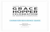 EXHIBITOR REFERENCE GUIDE - AnitaB.org...Hello! Thank you for sponsoring the 2017 Grace Hopper Celebration of Women in Computing (GHC 17) in Orlando, FL, October 4-6. We designed this