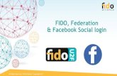 FIDO, Federation & Facebook Social login · 22 All Rights Reserved | FIDO Alliance | Copyright 2017 User verification Authenticator FIDO Authentication. Author: Andrea Madore Created