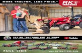 RK Tractors | More Tractor Less Price TM - FULL LINE VISIT · Tractor stores, we’ve added an experienced tractor technician and have provided all the tools needed to perform any