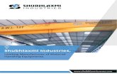 Shubhlaxmi-Industries-Cranes-Manufacturer-Catalog...Heavy Duty Electric Overhead Travelling Crane AX Ml These cranes mainly find their applications in lifting heavy loads in various