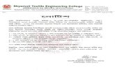 Ested-2009 Ref Shyamoli Textile Engineering College ... Merit List.pdf · Ested-2009 Ref Shyamoli Textile Engineering College (Affiliated by Dhaka University) Adminstrative Office