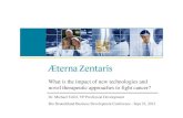 What is the impact of new technologies and novel therapeutic …€¦ · Aeterna Zentaris Current challenges for pharma development Kaitin KI, Clin Pharmacol Ther. 2010 March ; 87(3):