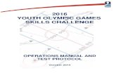 2016 YOUTH OLYMPIC GAMES SKILLS CHALLENGE...2015. On completion of this competition the top 15 male and 15 female athletes along with the host nation’s two athletes will be qualified
